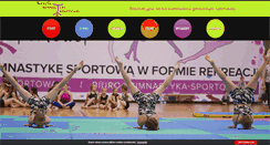 Desktop Screenshot of gimnastyka-sportowa.pl
